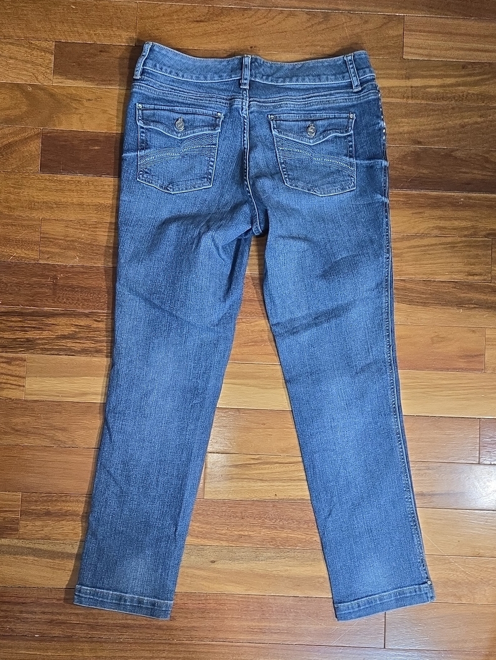 White House Black Market Slim Leg Blue Jeans 6
